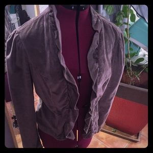 Free people velvet blazer size large